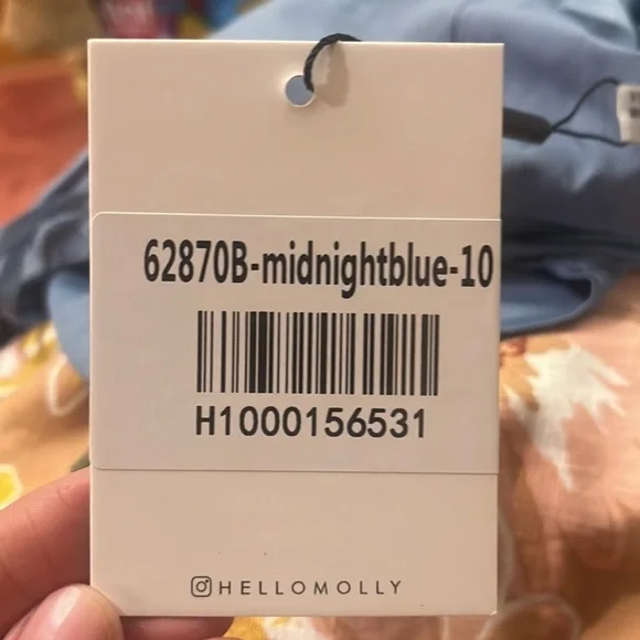 HELLO MOLLY If The Gown Fits Dress Midnight Blue - Picture 7 of 7